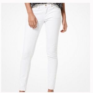 Michael Kors Women's  White Skinny Jeans